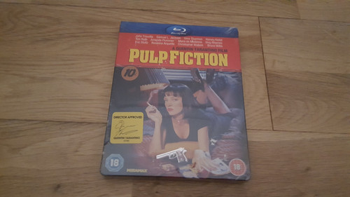 Pulp fiction blu ray - fiction,