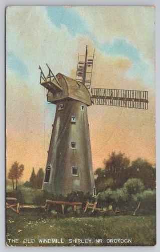 1906 the old windmill shirley - old,