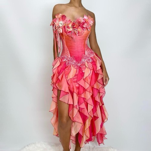 Catwalk collection pink - pink, floral