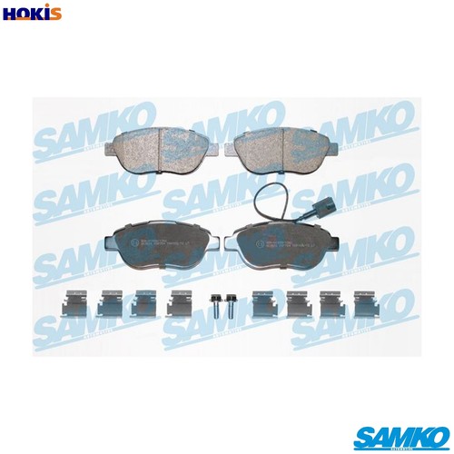 Brake pad set disc - set,