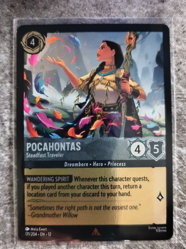 Pocahontas steadfast - -,