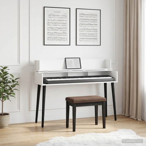 Studio desk white 152 - white, 40