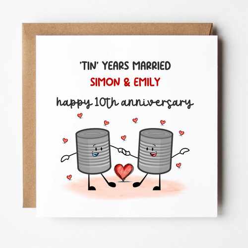Personalised 10th anniversary - personalised,