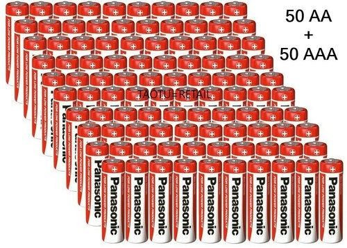 50 aaa panasonic zinc - aaa,