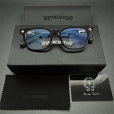 Black chrome hearts glasses - glasses,