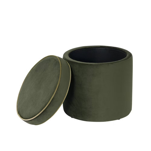 Homepop ava velvet ottoman - homepop,