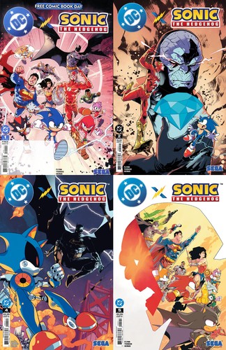 Sonic the hedgehog - dc, x