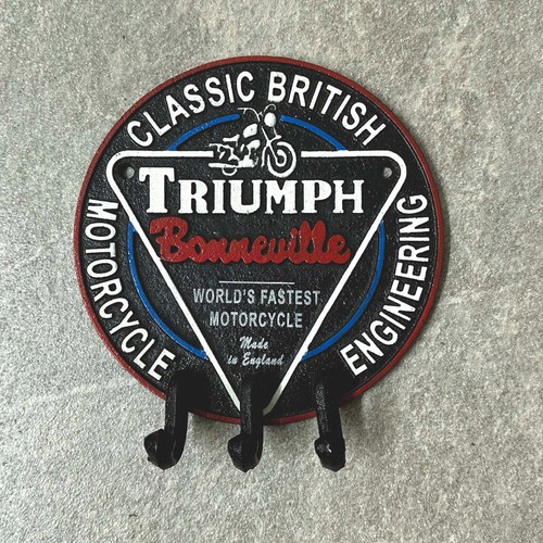 Triumph motorcycle sign - sign, coat
