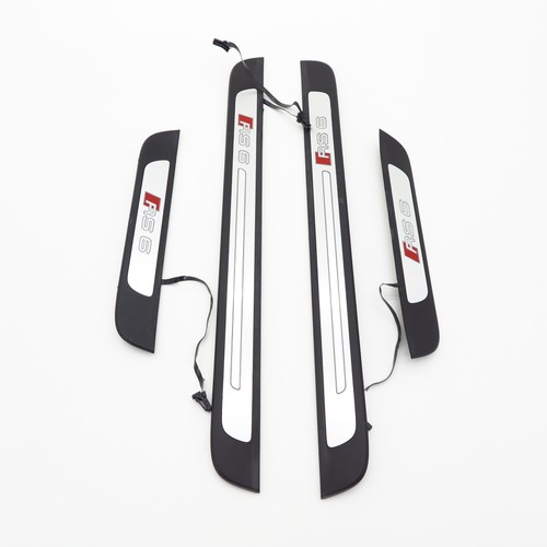 Door sill protector set - protector, light