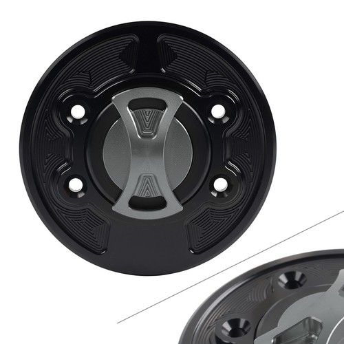 Titanium fuel gas tank cap - titanium,