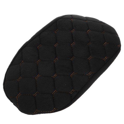 Durable black plush seat - black,