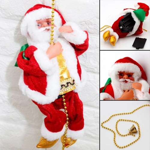 Electric climbing santa claus - climbing,