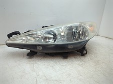 2007 PEUGEOT 207 SPORT CC AUTO Passenger Headlamp LH