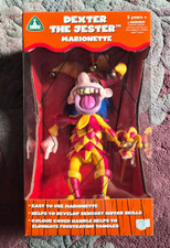 Vintage Dexter the Jester Marionette String Puppet ELC *NEW - SEALED IN BOX*