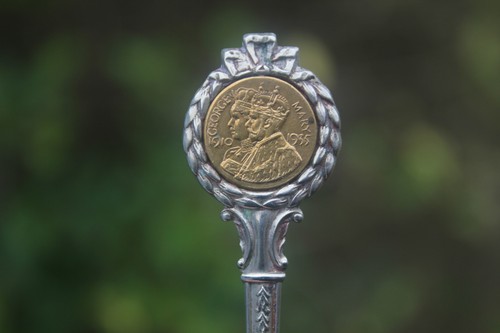 Antique spoon king george - antique,