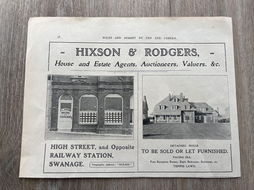 1905 illustrated advert - ,