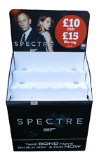 SPECTRE JAMES BOND 007 RETAILER DISPLAY STAND BLU-RAY DVD DANIEL CRAIG