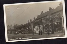 Postcard - Birmingham  Coventry Rd Small Heath Shop Front Werff Bros  Real Photo