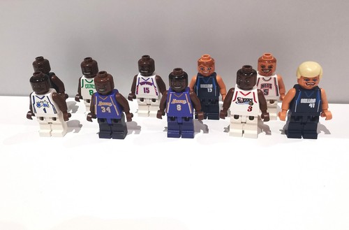 Lego nba basketball - lego, players