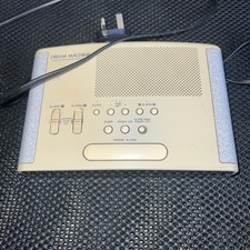 VINTAGE DREAM MACHINE DUAL ALARM DIGITAL CLOCK RADIO : GOOD USED CONDITION