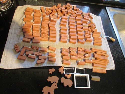 Mini bricks real brick - mini,