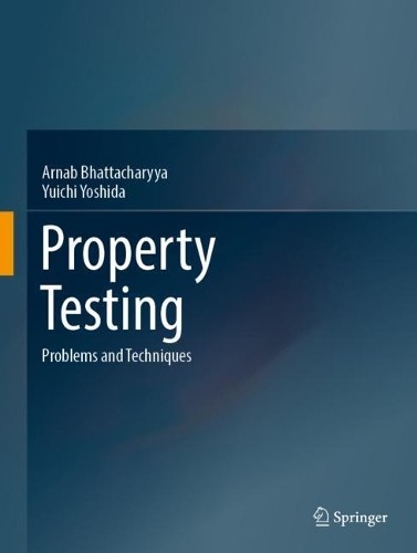 Property testing arnab - testing, by