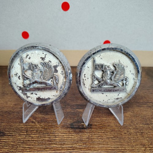 Vintage vauxhall car badge - car,