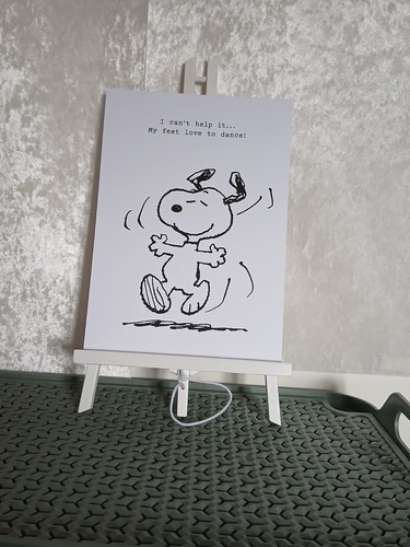 Snoopy wall art print a4 - art, or