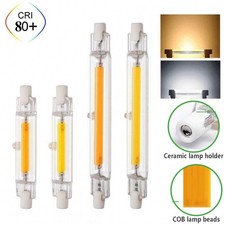 R7s COB Bulbs 78mm 118mm LED Filament Bulb Dimmable Halogen Floodlight Spot Lamp