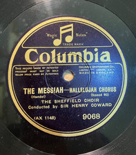Columbia 78 RPM Handel's