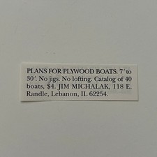 Plans For Plywood Boats No