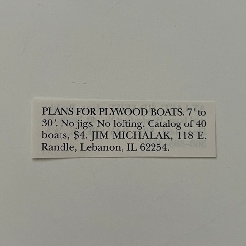 Plans for plywood boats - for,