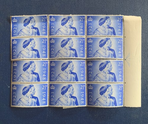 Stamps 1923 1948 queen - queen, silver