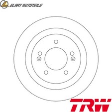 2x BRAKE DISCS DF6367 FOR