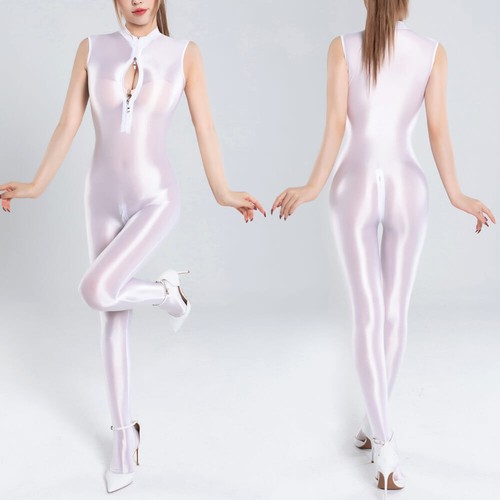 Women sleeveless shiny - women, satin