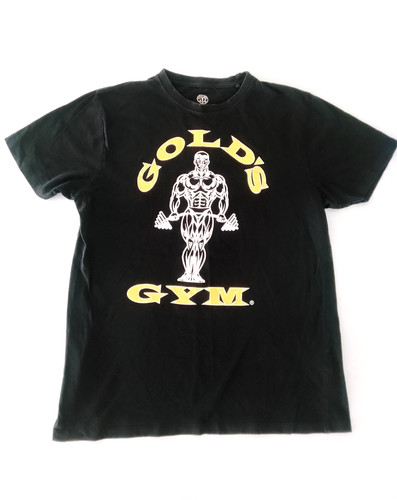 Gold gym shirt size - gym,