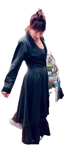 Womens frock coat vintage - frock,