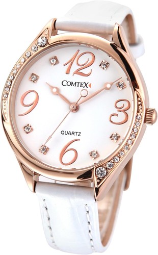 Comtex ladies watches white - comtex,