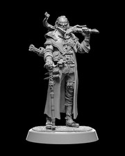Fighter Hero Vampire Hunter DnD TTRPG Miniature 75 mm scale NPC RPG D&D Crossbow
