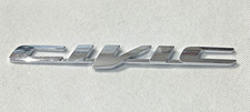 HONDA CIVIC  - VINTAGE  CAR BADGE / EMBLEM - 155 X 22  MM