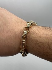 Solid 9ct yellow gold - gold, men’s