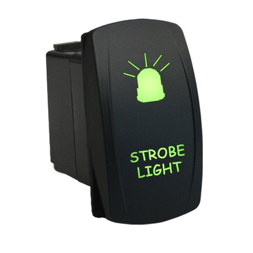 Rocker switch 12v 624g strobe - switch,