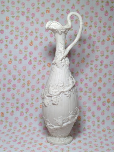 Antique parian porcelain grape - antique,