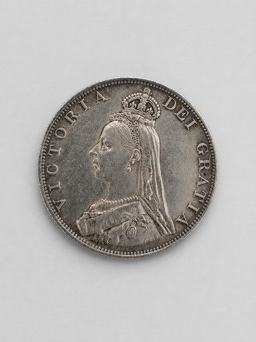 1887 double florin golden - 1887,
