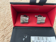 M&S Square Chrome Cufflinks