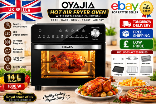 Hot air fryer - hot, oven