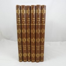The War In Pictures Vintage WW2 Complete 6 Volumes Odhams