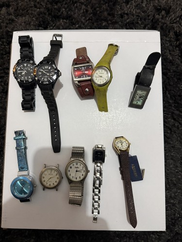 Job lot assorted watches - job, 10