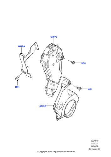 Land rover timing belt - rover,