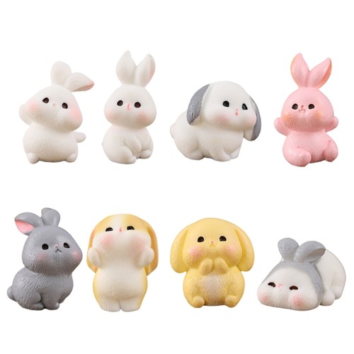 Cute easter rabbit - easter, resin